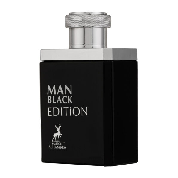 (plu01272) - Apa de Parfum Man Black Edition, Maison Alhambra, Barbati - 100ml