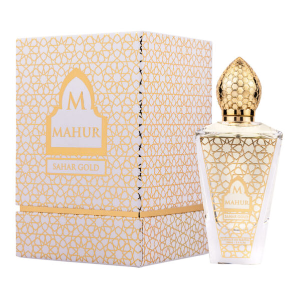 (plu05243) - Extract de Parfum Sahar Gold, Mahur, Femei - 100ml