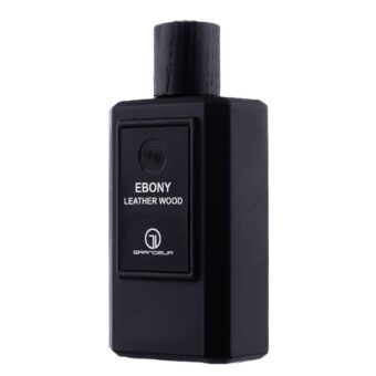 (plu00167) - Apa de Parfum Ebony Leather Wood, Grandeur Elite, Barbati - 100ml