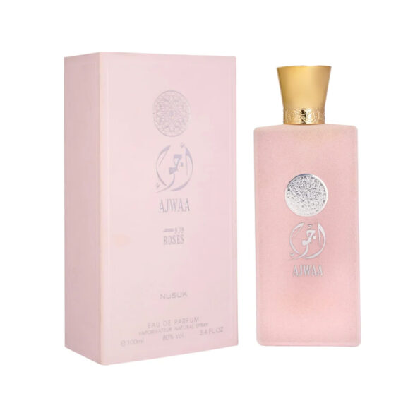 (plu01324) - Apa de Parfum Ajwaa Roses, Nusuk, Femei - 100ml