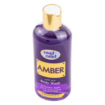 (plu05263) - Gel de Dus Amber, Cool & Cool, Fara Alcool - 250ml