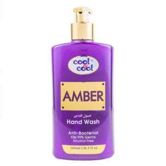 (plu05278) - Sapun Lichid Amber, Cool & Cool, Anti-Bacterial - 500ml