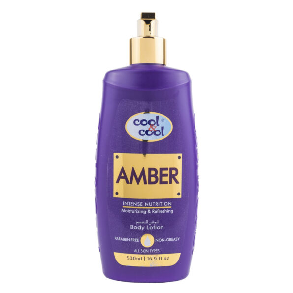 (plu05283) - Lotiune de Corp Amber, Cool & Cool, Toate Tipurile de Piele - 500ml