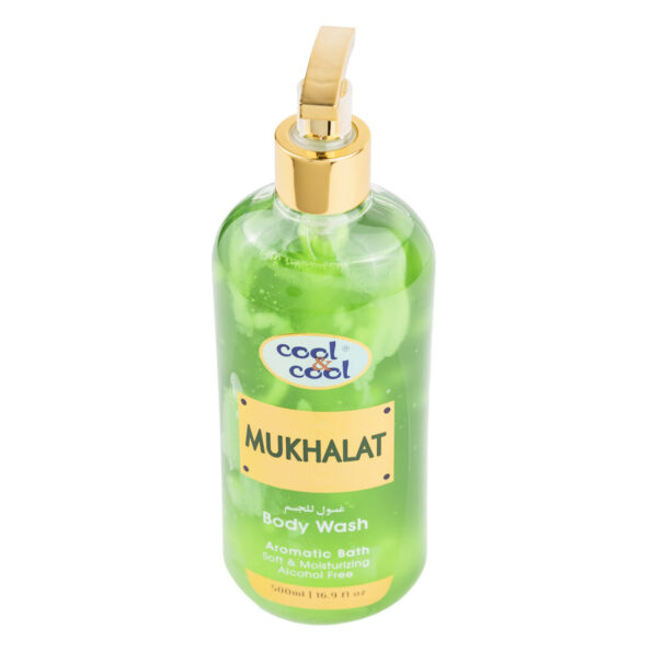 (plu05271) - Gel de Dus Mukhalat, Cool & Cool, Fara Alcool - 500ml