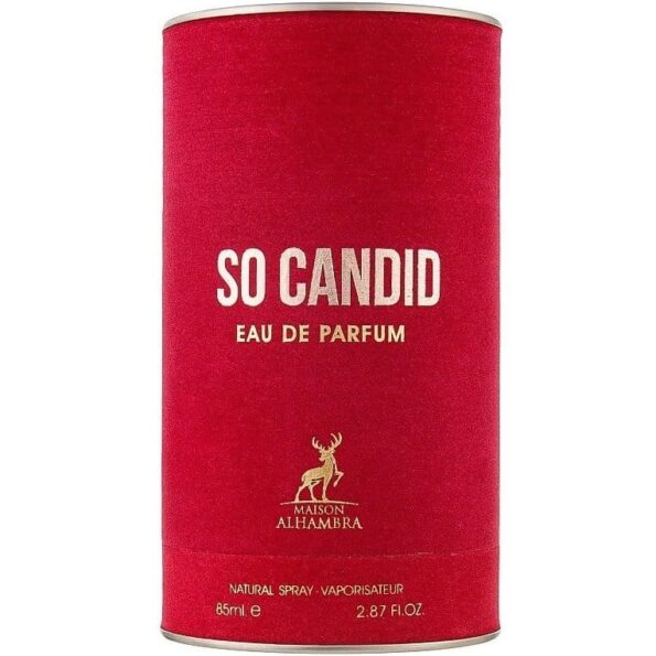 (plu01345) - Apa de Parfum So Candid, Maison Alhambra, Femei - 100ml