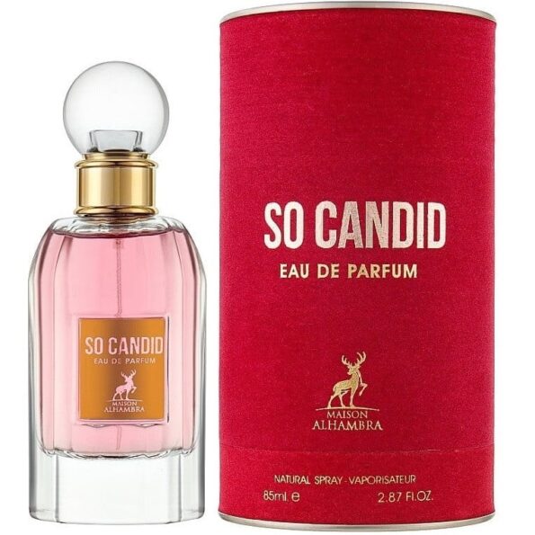 (plu01345) - Apa de Parfum So Candid, Maison Alhambra, Femei - 100ml