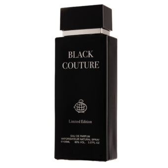 (plu01545) - Apa de Parfum Black Couture Limited Edition, Fragrance World, Barbati - 105ml