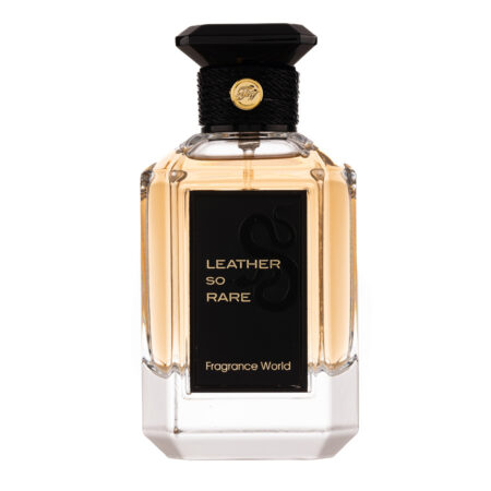 (plu01619) - Apa de Parfum Leather So Rare, Fragrance World, Unisex - 100ml