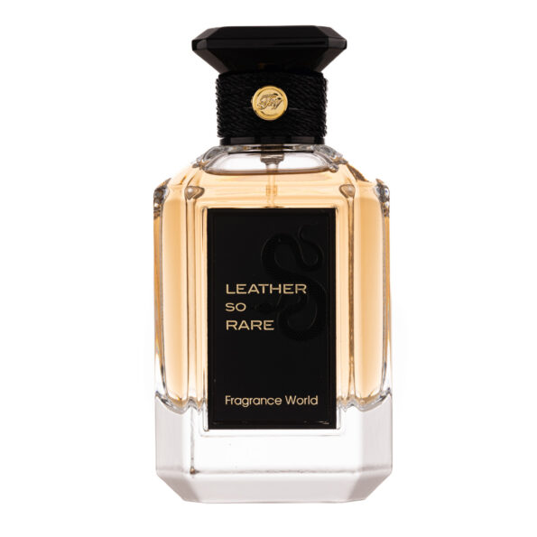 (plu01619) - Apa de Parfum Leather So Rare, Fragrance World, Unisex - 100ml