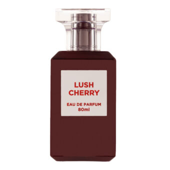 (plu01668) - Apa de Parfum Lush Cherry, Fragrance World, Unisex - 80ml