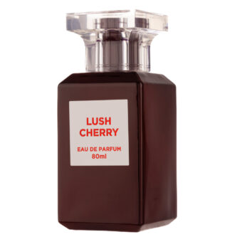 (plu01668) - Apa de Parfum Lush Cherry, Fragrance World, Unisex - 80ml