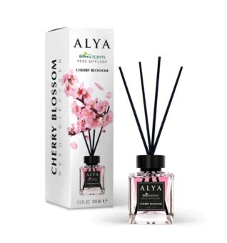 (plu01386) - Deodorant de Camera Cherry Blossom, Alya, Reed Diffuser - 100ml
