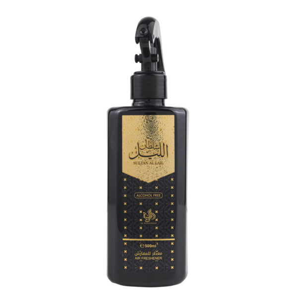 (plu05325) - Deodorant de Camera Sultan Al Lail, Al Wataniah, Fara Alcool - 500ml