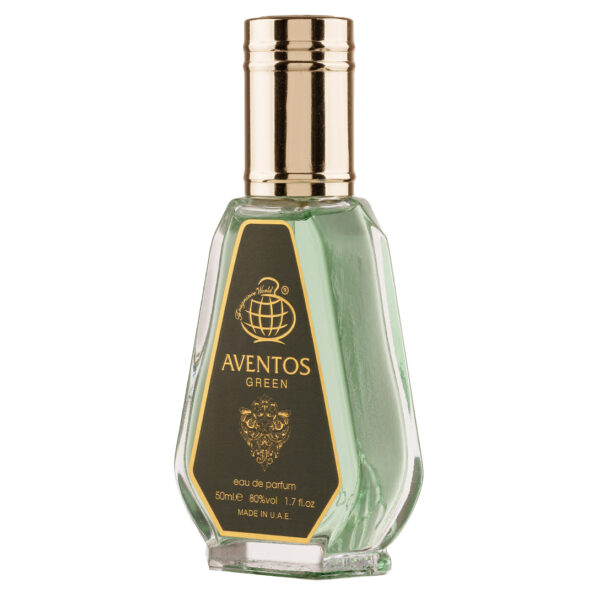 (plu00824) - Apa de Parfum Aventos Green, Fragrance World, Barbati - 50ml
