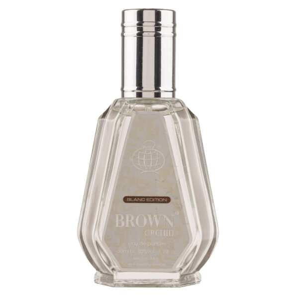 (plu00811) - Apa de Parfum Brown Orchid Blanc Edition, Fragrance World, Unisex - 50ml