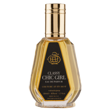 (plu00817) - Apa de Parfum Classy Chic Girl, Fragrance World, Femei - 50ml