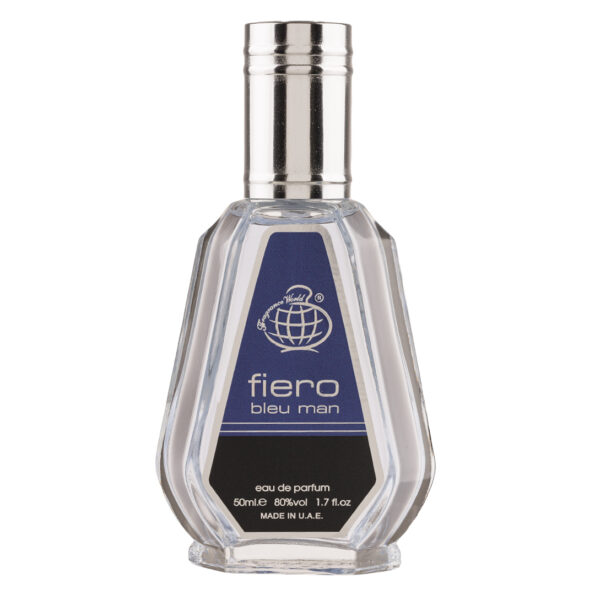 (plu00833) - Apa de Parfum Fiero Bleu Man, Fragrance World, Barbati - 50ml