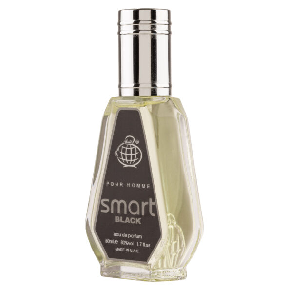 (plu00825) - Apa de Parfum Smart Black, Fragrance World, Barbati - 50ml