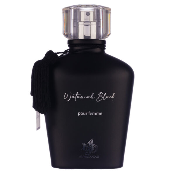 (plu00953) - Apa de Parfum Watania Black, Al Wataniah, Femei - 100ml