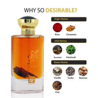 (plu00949) - Apa de Parfum Oud Burmi, Rihanah, Unisex - 100ml