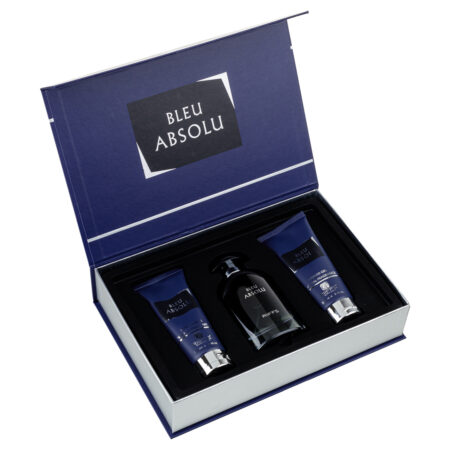 (plu00076) - Set Cadou Bleu Absolu Apa de Parfum 100ml + Gel De Dus 100ml + Lotiune de corp 100ml, Riiffs