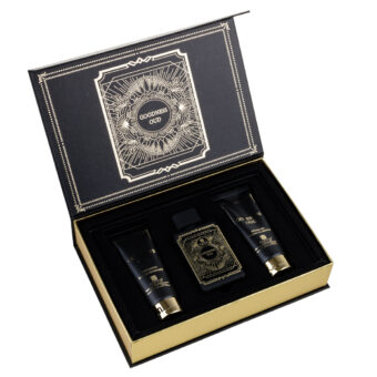 (plu00069) - Set Cadou Goodness Oud Apa de Parfum 100ml + Gel De Dus 100ml + Lotiune de corp 100ml, Riiffs