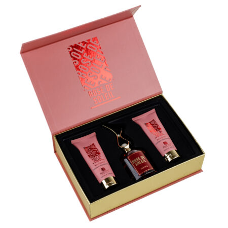 (plu00044) - Set Cadou Rose De Soleil Apa de Parfum 100ml + Gel De Dus 100ml + Lotiune de corp 100ml, Riiffs