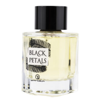 (plu05357) - Apa de Parfum Black Petals, Grandeur Elite, Femei - 100ml