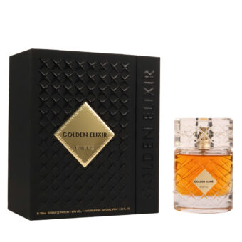 (plu00110) - Extrait de Parfum Golden Elixir, Riiffs, Unisex- 100ml