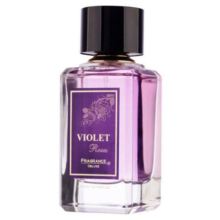 (plu00591) - Extrait de Parfum Violet Roses, Fragrance Deluxe, Femei - 100ml