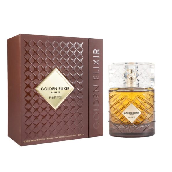 (plu00112) - Extrait de Parfum Golden Elixir Reserve, Riiffs, Unisex- 100ml