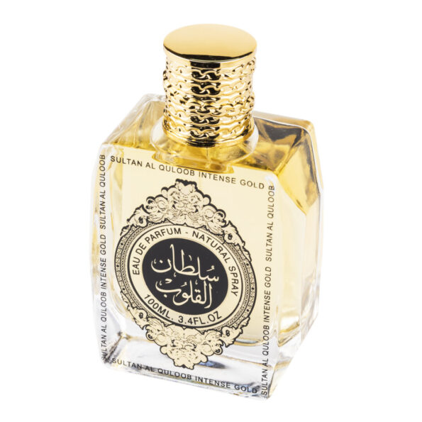 (plu05388) - Apa de Parfum Sultan Al Quloob Intense Gold, Suroori, Unisex - 100ml