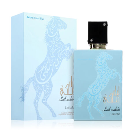 (plu05430) - Apa de Parfum Lail Maleki Moroccan Blue, Lattafa, Unisex - 100ml