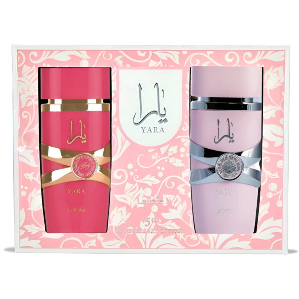 (plu01707) - Set Cadou Yara Apa de Parfum 100ml + Yara Candy Apa de parfum 100ml, Lattafa