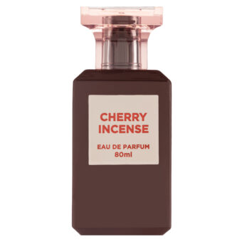 (plu00159) - Apa de Parfum Cherry Incense, Fragrance World, Unisex - 80ml