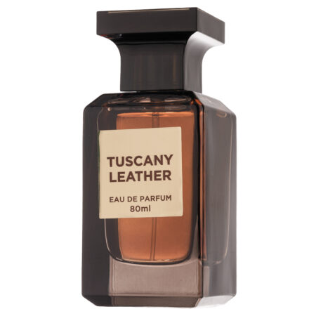 (plu01732) - Apa de Parfum Tuscany Leather, Fragrance World, Unisex - 80ml