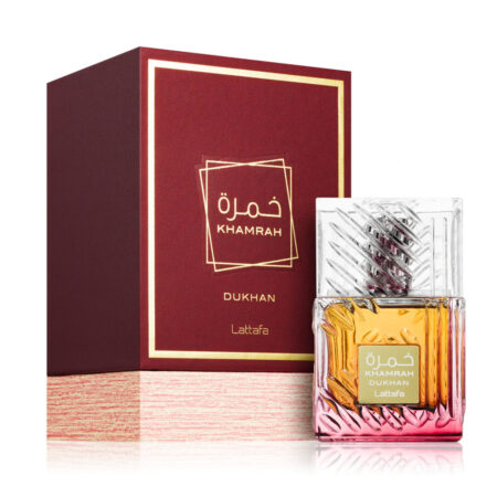 (plu01708) - Apa de Parfum Khamrah Dukhan, Lattafa, Unisex - 100ml