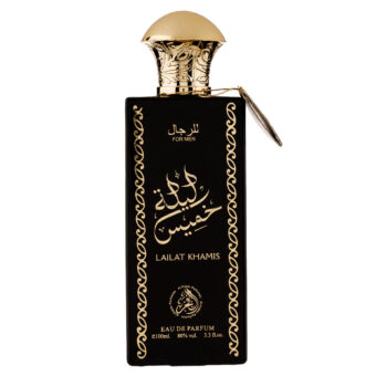 (plu00143) - Apa de Parfum Lailat Khamis, Al Fakhr Perfumes, Barbati - 100ml
