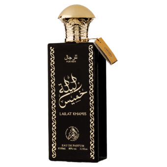 (plu00143) - Apa de Parfum Lailat Khamis, Al Fakhr Perfumes, Barbati - 100ml