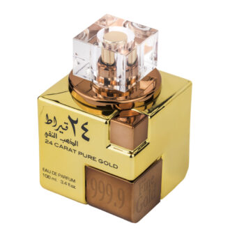 (plu00669) - Apa de Parfum 24 Carat Pure Gold, Lattafa, Unisex - 100ml